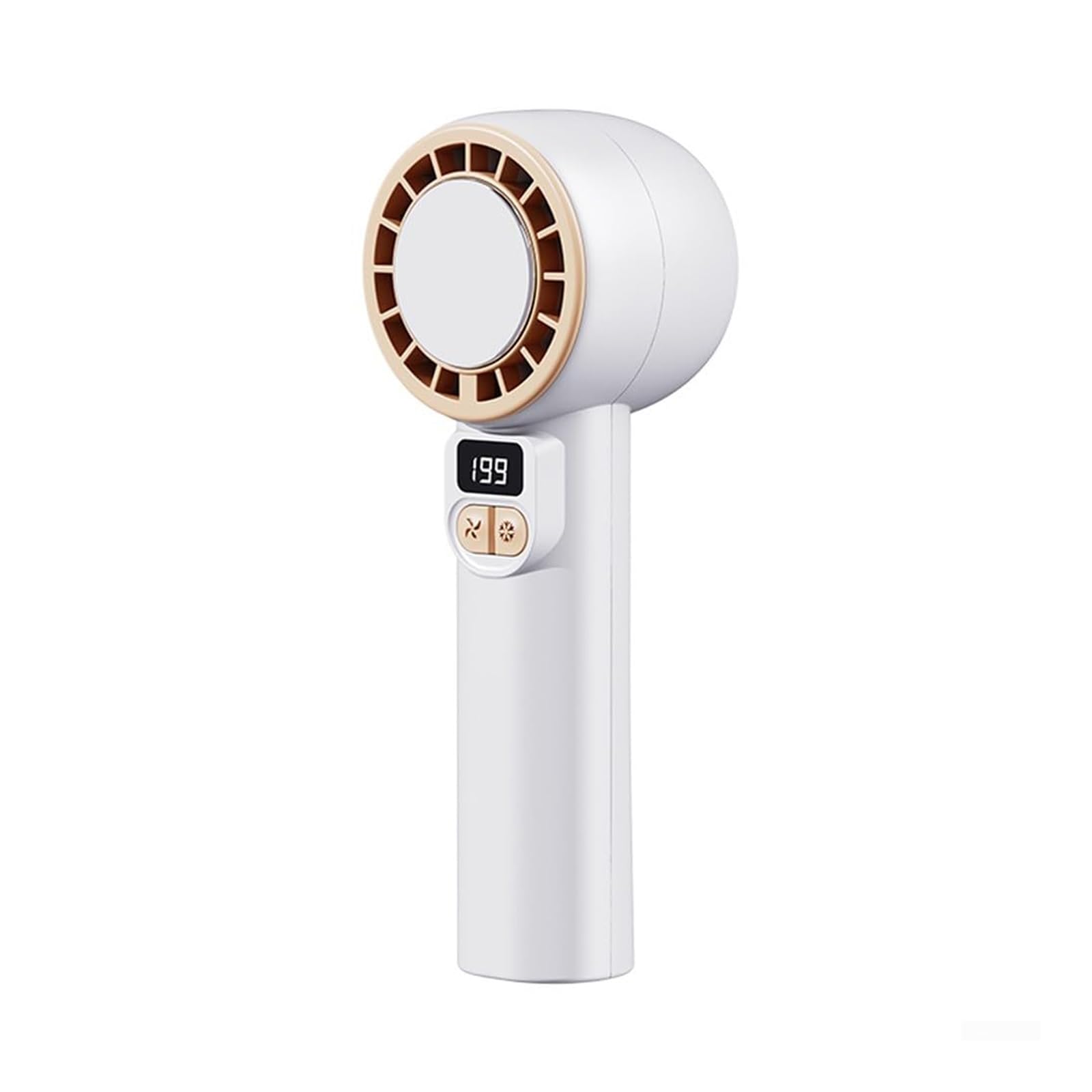 Tsynapter USB Rechargeable Desk Fan 199 Adjustable Speed, Portable Quiet Handheld Cooling for Indoor Outdoor Birthday Gifts Usb Rechargeable Handheld Fan for Outdoor Indoor