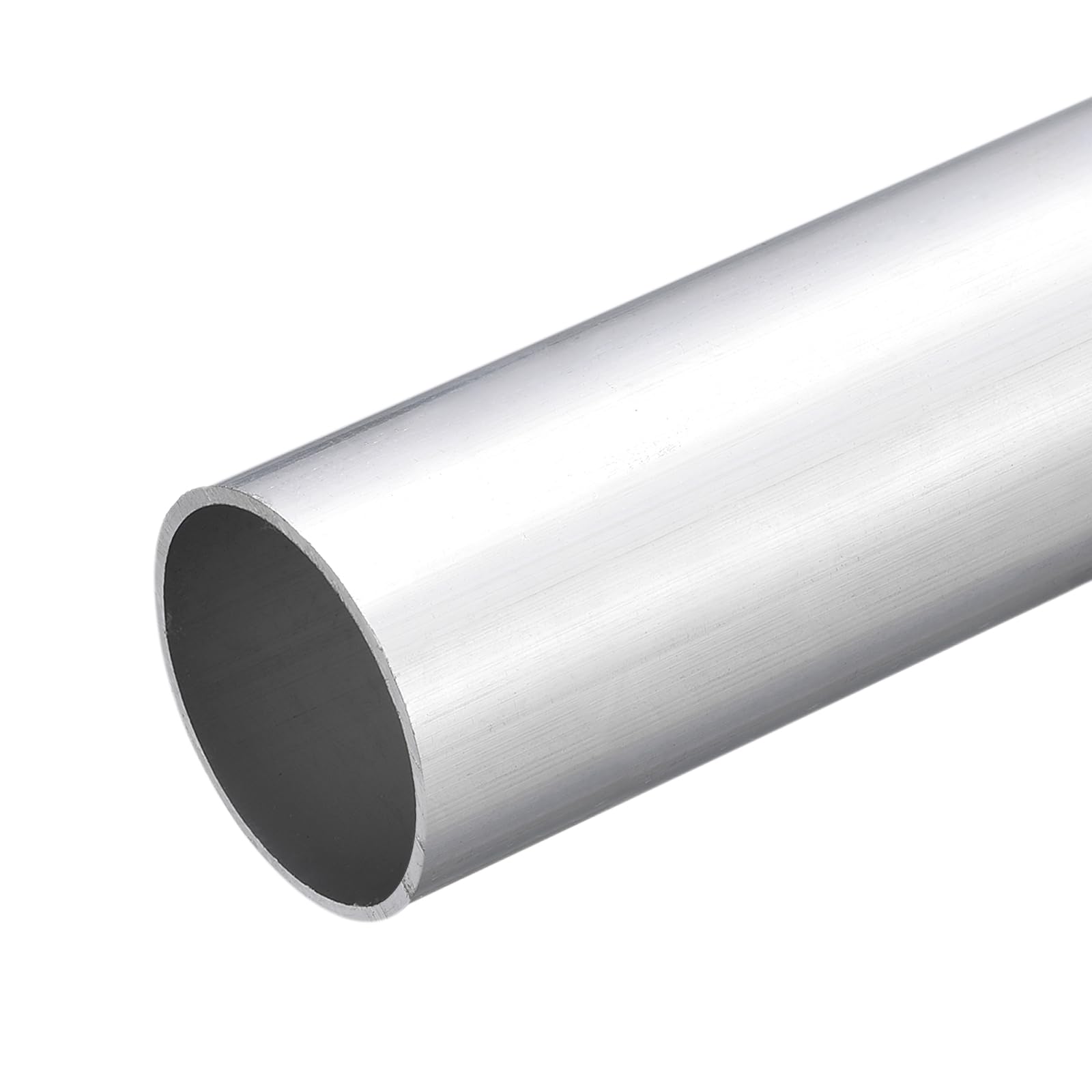 DMiotech (38mm OD x 35mm ID) 6063 Aluminum Round Tube 300mm Length Industry Metal Tubing for Machinery Frame Construction DIY Projects