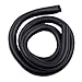 Calterm 73456 Corrugated Electrical Split Flexible Tubing, ? inch x 4 ft, UV Resistant Black