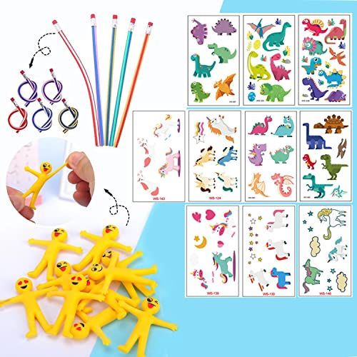 Jatidne Cadeau Anniversaire Enfants Invites Pinata Anniversaire Fille Et Garcon avec Tatouage Enfant, Balle… - Image 4