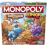 Hasbro Gaming Monopoly Junior: Dinosaur Edition Board Game