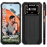 IIIF150 Air 1 Pro Teléfono Móvil libre Resistente 2023, 12GB + 128GB Móviles Impermeable, 6.5" FHD+ Smartphone Resistente Android 12, 48MP+20MP Visión Nocturna Movil Antigolpes, IP68/5000mAh/4G Dual SIM/NFC