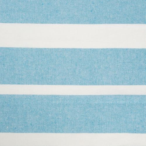 Image of 210 TC Cotton Bedsheet | Handmade Double Bedsheet | Handloom Bedsheets | Without Pillow Cover | Warm Double Bedsheet for Winter (90X100 Inches, 7.5 x 8.3 Feet (Wild Blue Yonder)