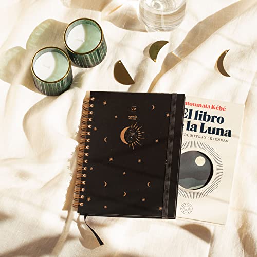 UO Eclipse Day School Diary Academic Version Page: Starts September 2022 and Ends August 2023, Hardcover, with 126 Stickers
