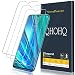 Produktbild QHOHQ Schutzfolie für Realme 5 Pro, [3 Stück] [9H Härte] HD Transparent Anti-Kratzen [Blasenfrei] Panzerglas