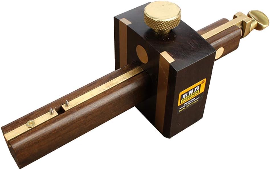 Marcador de madera, raspador de madera, ranurado, herramienta de medición para carpintería (1#)