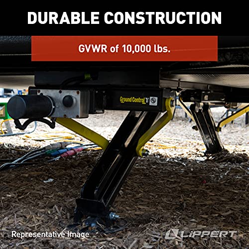 Lippert Ground Control TT 5-Point Automatic RV Travel Trailer Leveling System with Touchpad Controller, 10,000-lb. GVWR - 672136 - Image 6