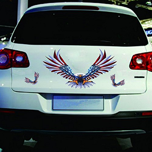 Auto Decal Truck USA Set/4 Pezzi Flying Hood Car 1...