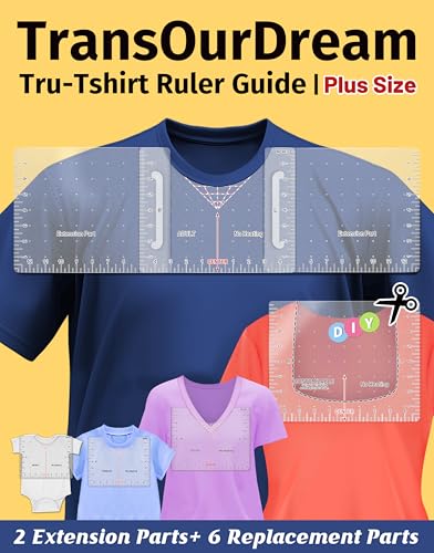 Guía de Reglas de Camisetas,Regla de Alineación de Camisetas,Regla De Medición De Camiseta,Herramienta de Centrado de Camisetas,Se puede utilizar con papel de transferencia.