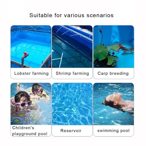 Bassin à poissons pliable en toile contre le manque d'eau - 8