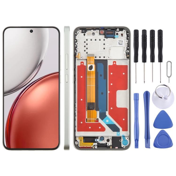 Écran Honor Magic8 Lite LCD numériseur complet pièce réparation avec cadre