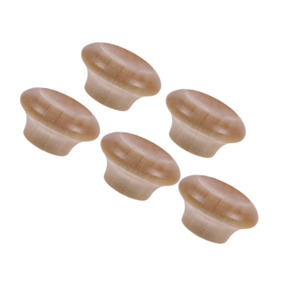 Garneck 4 Set Di Manopole Di Ricambio Per Coperchi Di Pentole in Legno Manopole Di Ricambio Per Coperchi Di Pentole Da Cucina 5 Pezzi*4