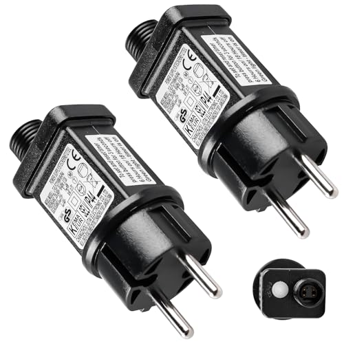 Trasformatore 31V 6W IP44 Con Timer Per Luci Natalizie LED – 8 Modalità, Funzione Memoria, Sicurezza CE