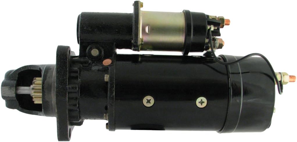New Starter Compatible with John Deere Caterpillar Marine Eng 4-8 Cyl 7.0L - 10.5L 1985-1997 Massey Ferguson New Holland Perkins Generator Peterbilt Kenworth Replaces 10461032 10478992 1990362 1990370