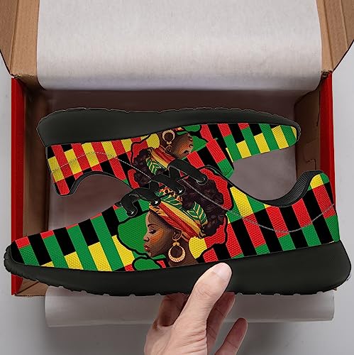 Generic Tennis Sneakers for Women Men,Lightweight Running Walking Shoes,Juneteenth Gifts for Dad Mom Girlfriend Boyfriend2