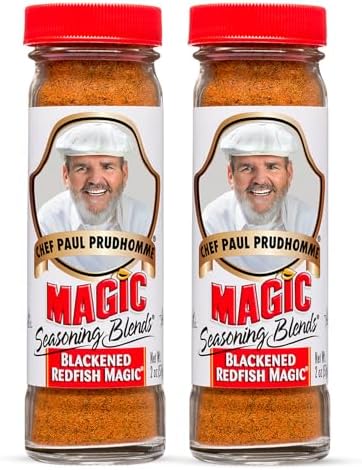 Chef Paul Blackened Redfish Magic Seasoning, 2-Ounce (Pack of 2)