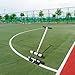 Basketball Court Marking Kit | Athletic Field Striping Machine | Athletic Floor Striping Tool, Parking Lot Lines Round Drawing Tool for Playground