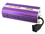 Apollo Horticulture APL400 Hydroponic 400 - Watt HPS MH Digital Dimmable Electronic Ballast for Grow Lights