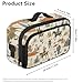 Tiasarato Mini Tote Diaper Bag Crossbody for Baby Boy Stroller Caddy Organizer Storage Bin for Diapers with Hook and Loop Cowboy Horse Print Mommy Bag