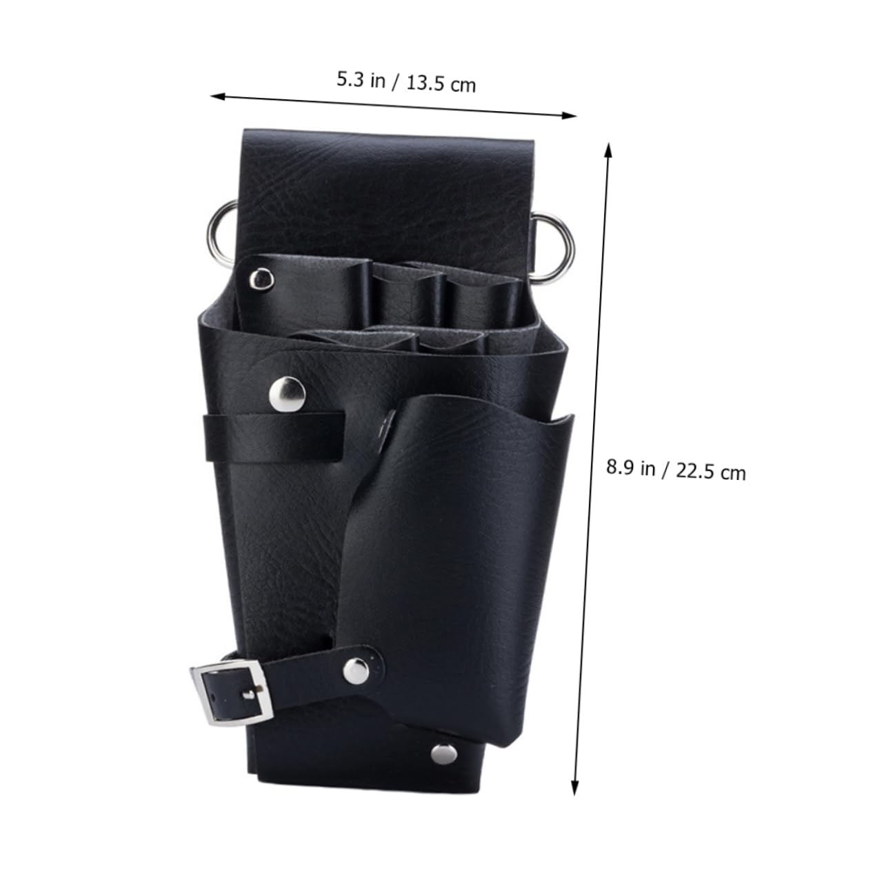 FUNOMOCYA Hairstylist Scissor Barber Tool Waist Bag Hairdresser Pouch for Scissors