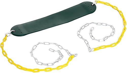 Miniatura 5 de Juego de columpios resistentes para niños pequeños con cadena recubierta de 66 pulgadas, accesorios de repuesto para niños, juegos al aire libre,