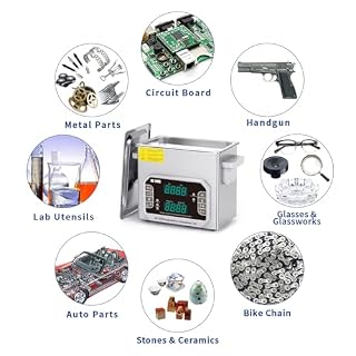 DK SONIC professionnel Nettoyeur à ultrasons Nettoyeur sonique 3L avec chauffage et panier pour prothèse dentaire, petites pièces métalliques, disque, circuit imprimé, outils de laboratoire, etc. - Les Beatles, Paul McCartney, John Lennon, RIngo Starr, George Harrison DK SONIC professionnel Nettoyeur à ultrasons Nettoyeur sonique 3L avec chauffage et panier pour prothèse dentaire, petites pièces métalliques, disque, circuit imprimé, outils de laboratoire, etc. – Image 6