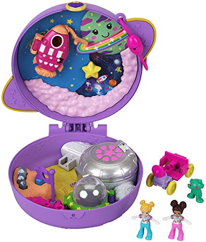 Polly Pocket Cofanetto Mondo Delle Nevi – Playset Con Micro Bambola, Sorprese E Adesivi PollyStick, Per Bambine 4+ Anni