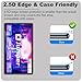 KZIOACSH Screen Protector for jumper 10.1 inch Android Tablet/jumper M10SE-8128 Tablet 10.1 Inch, 2 Pack Ultra Clear Anti-Scratch Tempered Glass 9H Hardness Anti-Fingerprint Protective Screen Guard