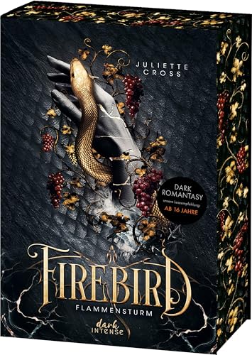 Flammensturm (Band 1) - Firebird: Alles verschlingende Dark Romantasy ab 16 Jahren - Historische Fantasy x epische Romance im antiken Rom - Mit exklusivem Lesezeichen und Farbschnitt in der 1. Auflage