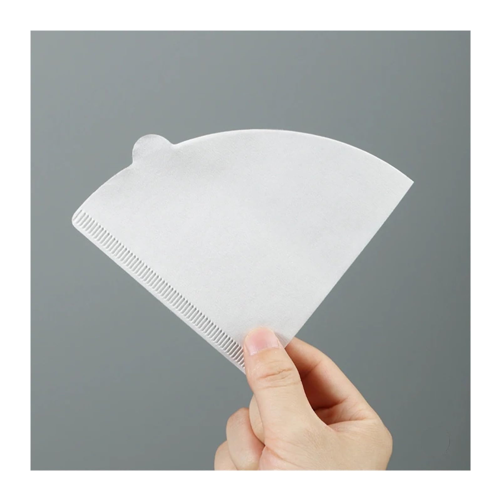 Papel de filtro en forma de cono de pulpa de madera for tazas de goteo manuales S/L, accesorio de filtro de papel de café de goteo natural(Brown 300 pcs,#S (Serves 1-2))