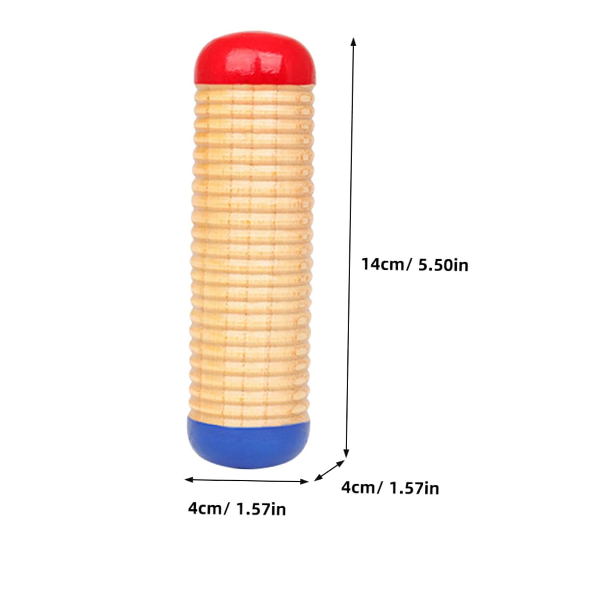 VANZACK 2Sets Wooden Sand Rhythm Sand Hammers Instruments for Adults Enhance Musical Skills Present for Music Parties and Education