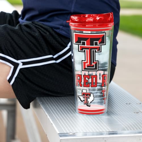 Image of Rico Industries NCAA College Double Wall Mayhem 16oz Or 20oz Tritan Tumbler W Lid