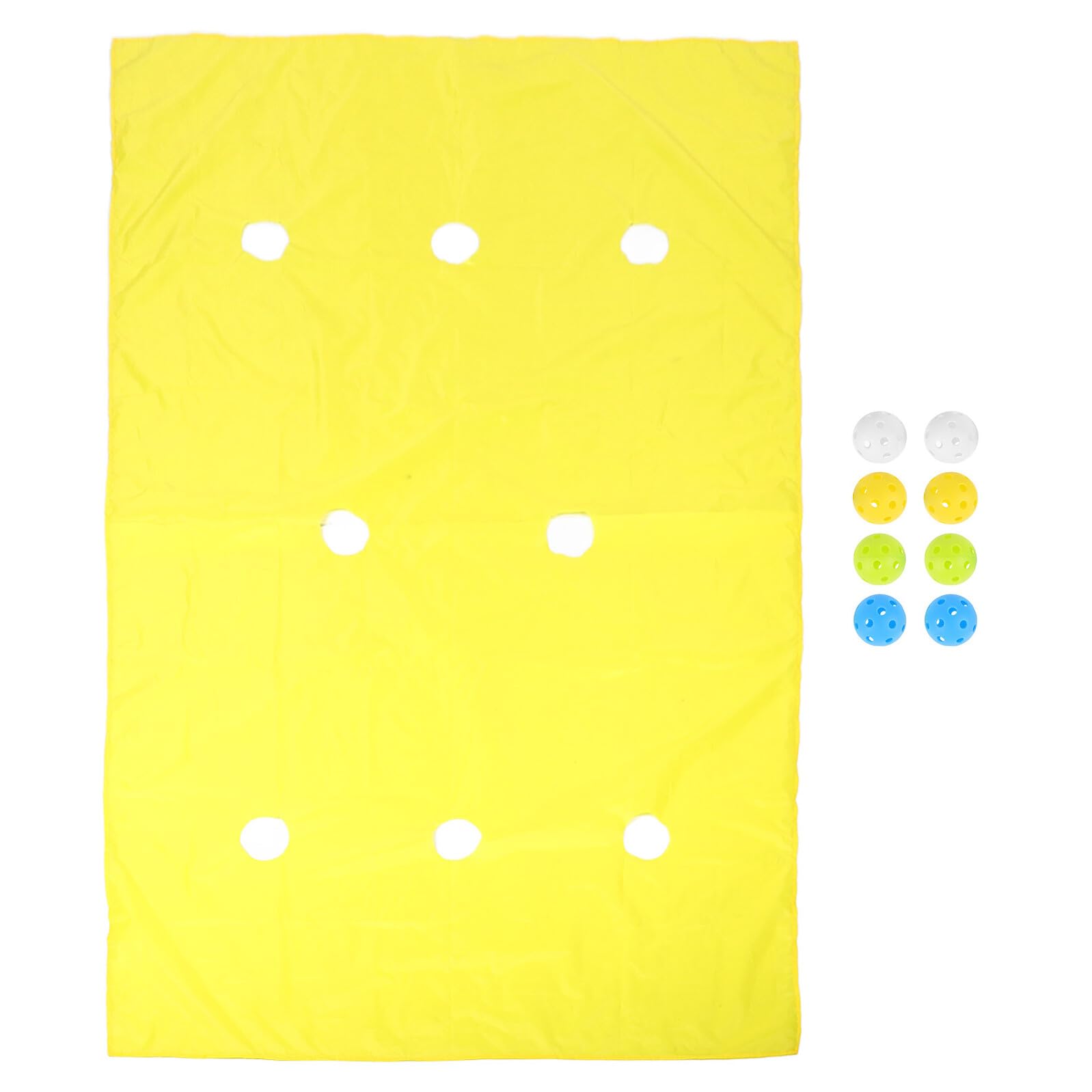 Mipcase Tappetino da Gioco Leggero e Portatile in Poliestere e Plastica per Attività di Team Building Indoor e Outdoor, per Giochi di Gruppo e Percorsi a Ostacoli Colore Casuale