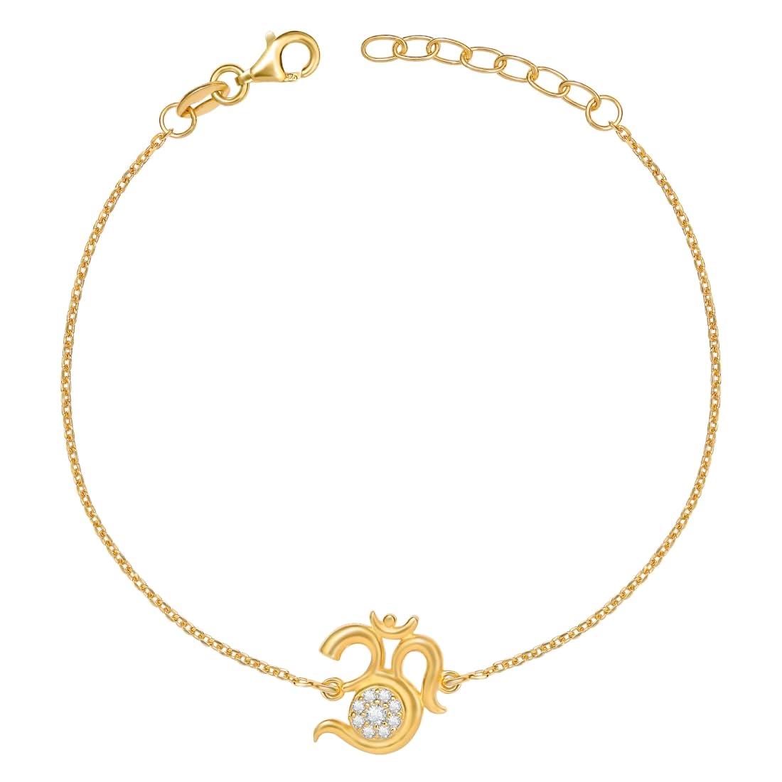 ZAVYA 925 Sterling Silver Om Cubic Zirconia Gold Plating Silver Rakhi | Rakhi for Brother-Happy Rakshabandhan | With Certificate of Authenticity and 925 Hallmark (B0D79B6R1F) Amazon Price History, Amazon Price Tracker
