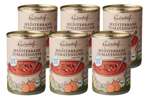 Reichenhof Tomatencremesuppe, 6er Pack (6 x 400 g) - Bio Cover