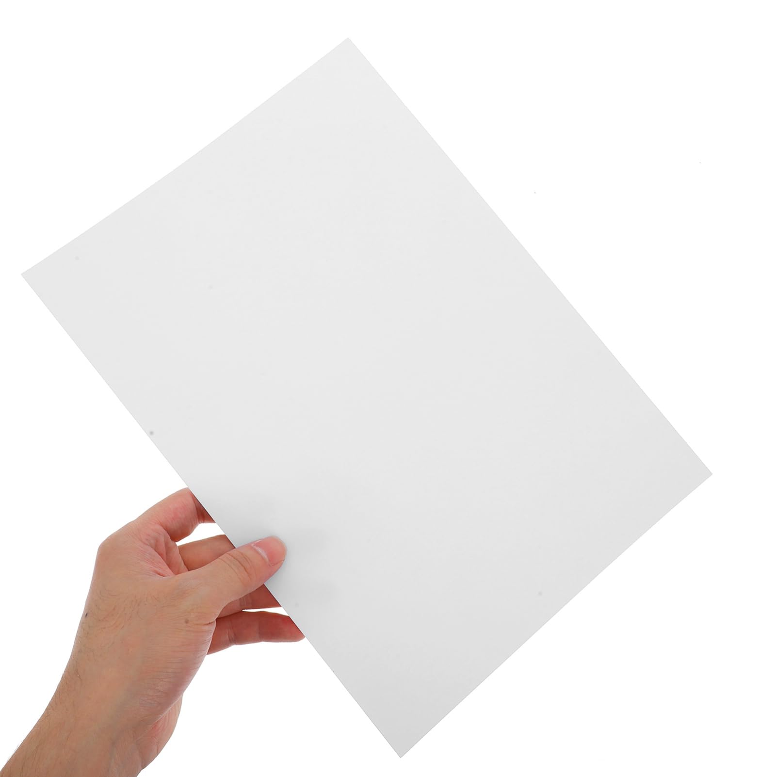SEWACC Weißes Kartonpapier A4 90 Blatt Starkes Druckerpapier für Einladungen Notizen Postkarten Büro und Schulbasteleien