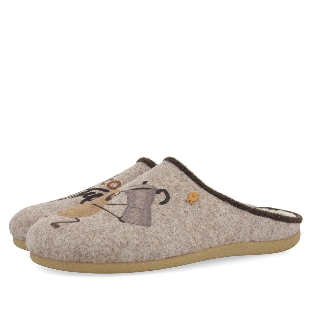 HOT POTATOES Women's PREDING Slipper, Beig, 8 UK