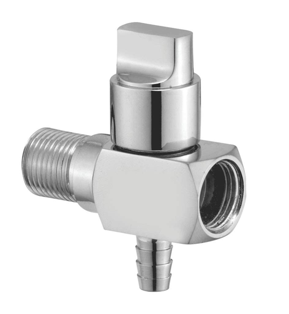 NEW WARE® Water Purifier RO Inlet Valve/RO Diverter Valve 1/2'' Quarter Turn - Wall Mount Installation