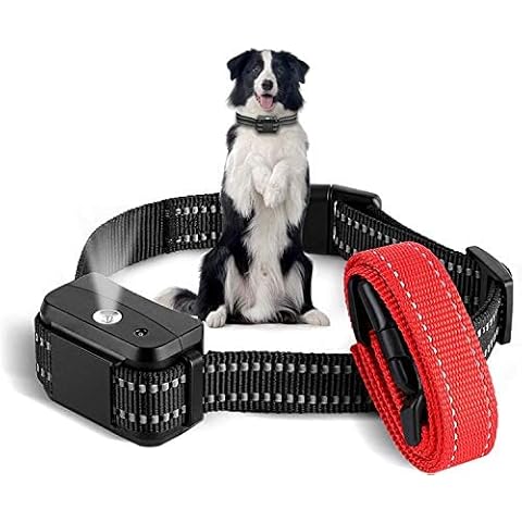 Dog Training Collar SUPERNIGHT Anti Bark Spray Collar Citronella Collars No Shock Safe Humane Dog Barking Device with 2 Free Adjustable Belt for 15~120lbs Dogs (Excludes Citronella Spray Refill) Cover
