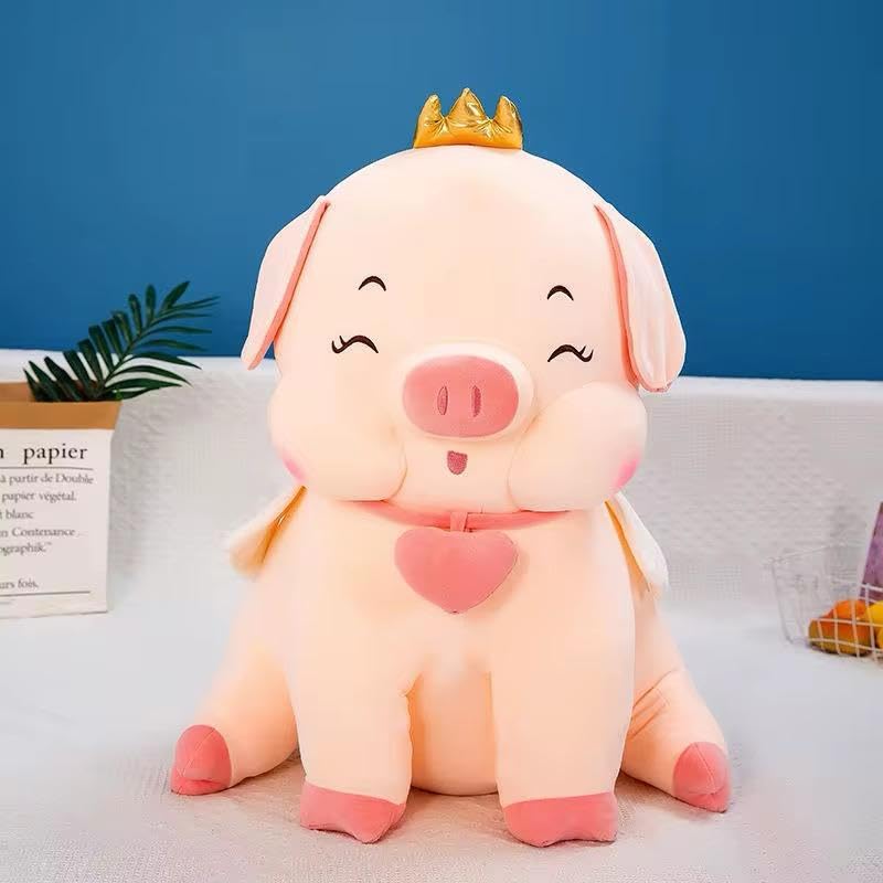 SCOOBA Crown Pig Soft Toys for Kids Babies (Crown Pig 40cm) 3