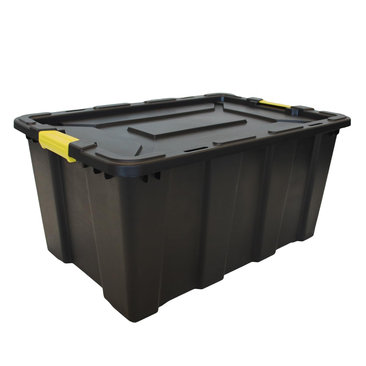 Charlies 100 Litre Storage Box with Lid - Black