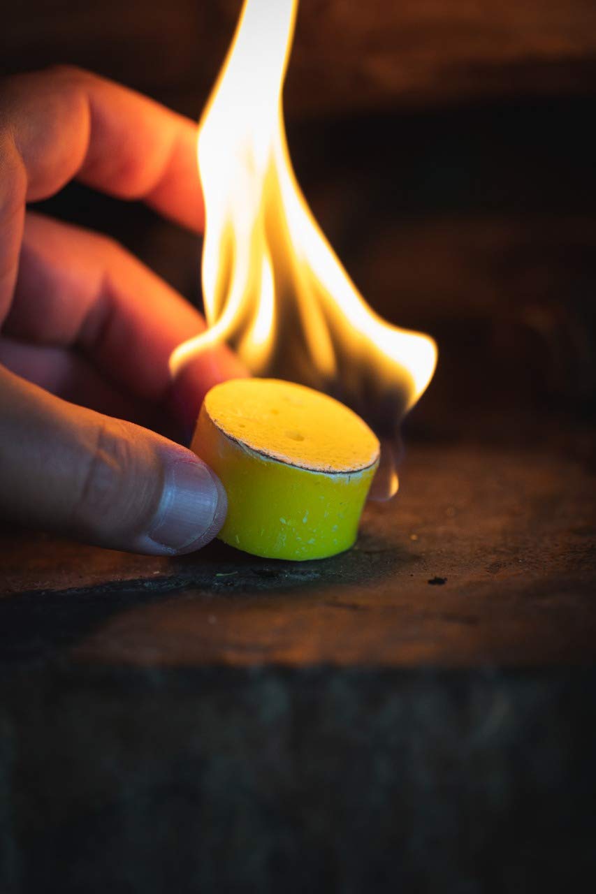 Green Fire Eco Firelighters, Fire Starter for charcoals and woods BBQ Firelighter