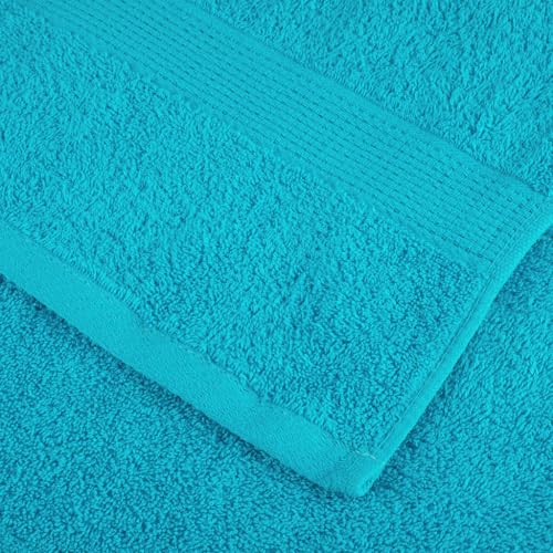 Serviettes de bain absorbantes 10 pièces drap de douche coton 600g/m² - 7