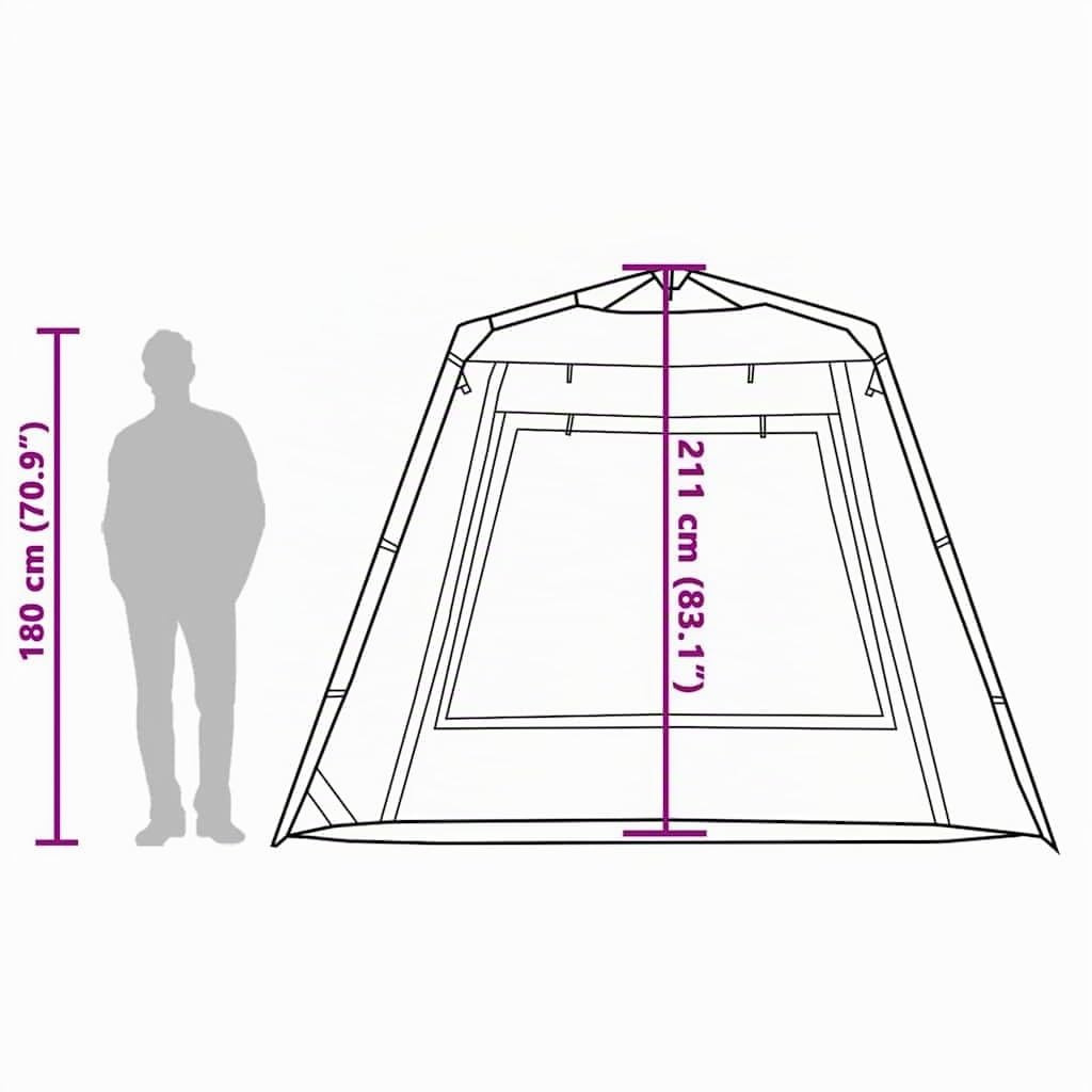 vidaXL Tente de pêche tentes de pêche Tente de Camping