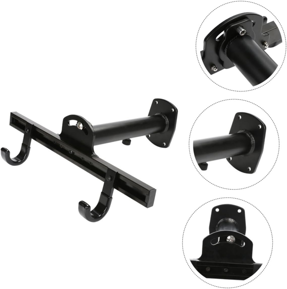 Adjustable Bike Wall Hanger Rack for Garage Vertical Bike Storage Rack for Mountain Road Folding Space-saving Wall Mount Holder for Indoor Display and Organization