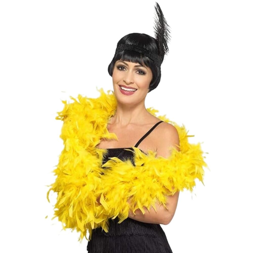 Amscan International Ltd Boa Accessoire de fête, Jaune