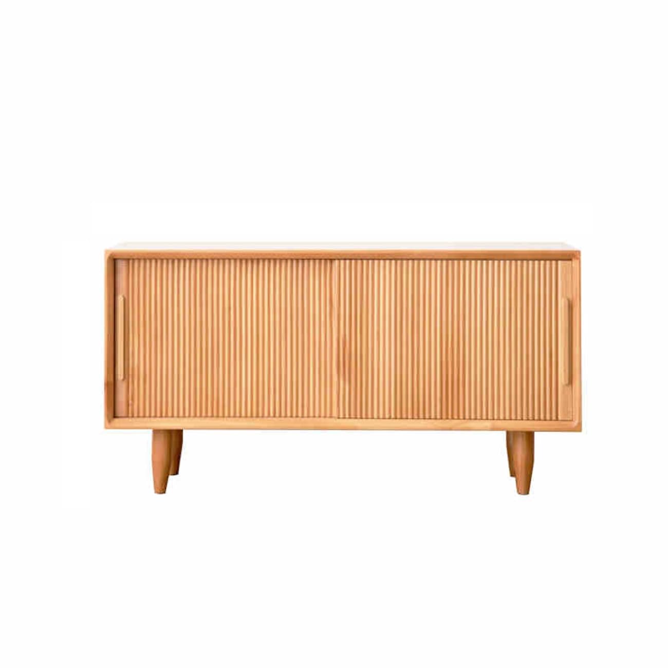 MSHGSKU Slim Wooden Entryway Bench for Farmhouse Style Dining and Living Areas, Natural Finish