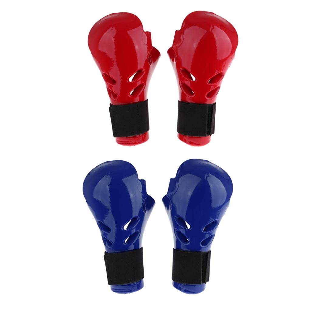 Glovie Da Sparring Nbr Con Vernice Pu Impermeabili Per Arti,Blu S