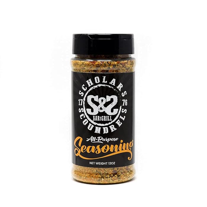 Buy All Purpose Seasoning by Scholars & Scoundrels Bar & Grill Great on Steaks, Pork, Beef