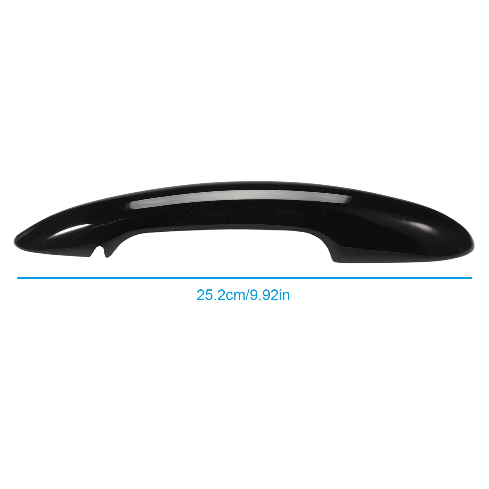 KASturbo Copertura Maniglia Esterna Protettore Nero per Mini Cooper F56 F57 maniglie delle porte auto Guscio protettivo senza foro destro e sinistro Sostituire 7434537 7317633